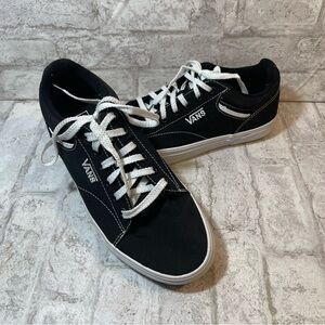 Vans Men’s Seldan Low Vulcanized Rubber Lace Up Sneakers Size 7.5